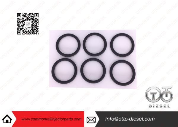 DENSO 1020 Injetor preto Seal O-Ring Peças do injector Common Rail 6 peças