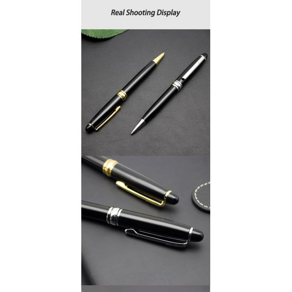 Classic Twist Ballpoint Pen 1.0mm Business Office Metal Ballpoint Signature Pen