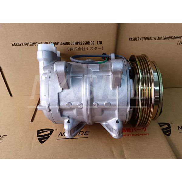Auto AC Conditioning Compressor For NISSAN RI RJ 530 CALSONIC R134 4PK 24V NEW KENZA EK 4517