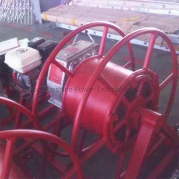 5 Ton Cable Take Up Machine Pulling Winch For Conductor