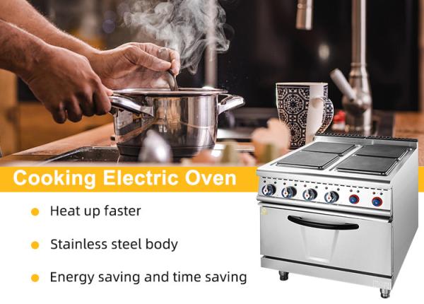 6-Hot Plate Cooker with Oven/cabinet   NG/LPG Power Supply/380V/50-60Hz