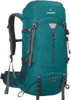 Water Resistant Men Travel Hiking Backpack 50L With Rain Cover