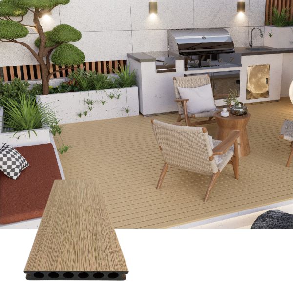 Exterior WPC Wall Panel Outdoor Waterproof Composite Wood Panels for Building Decoration