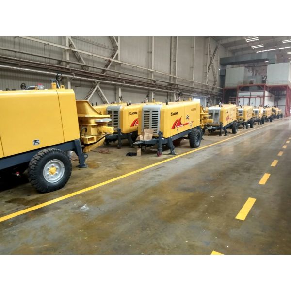 машина насоса конкретного смесителя 82кв с производительностью конвейера 50м3/х