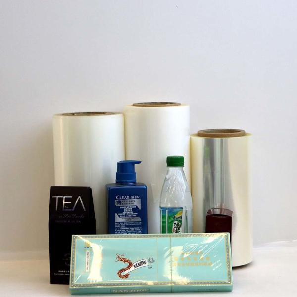 High Tensile Strength Glossy BOPP Cigarette Film Transparent Heat Sealing Film