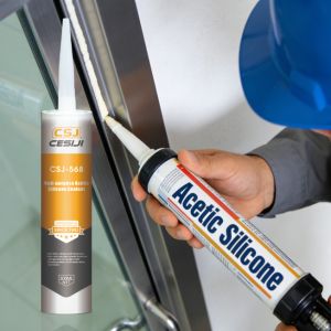 High Adhesion Multi-Purpose Acetic-Cure Silicone Sealant – Extreme Weather Resistance & Long-lasting Glass Bonding