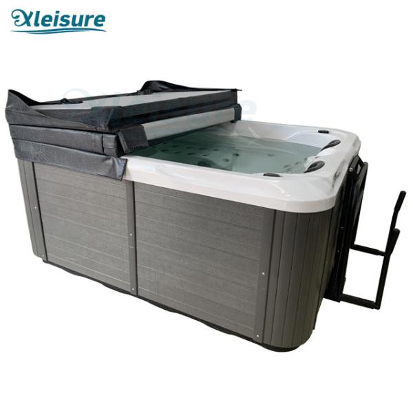 Rectangle Outdoor Swim Pool Lifter Plastic Hot Tub Spa Covers
