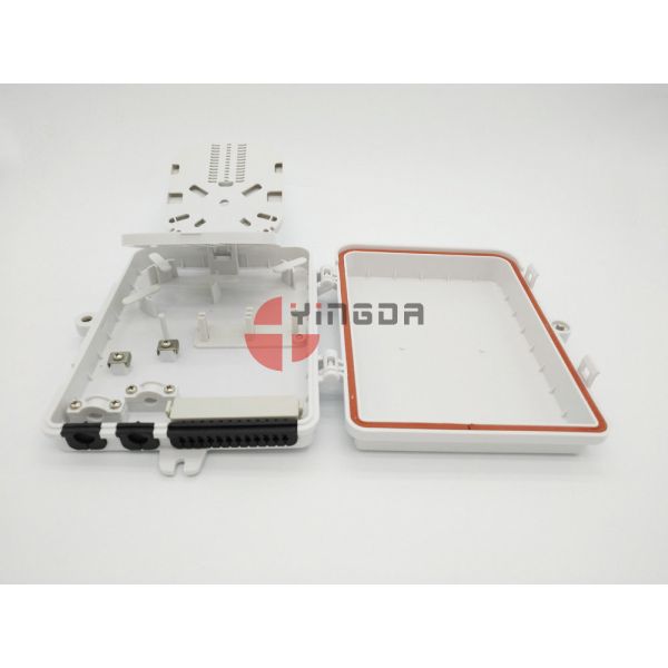 Держатель 24 поляка переносит коробку соединения стекловолокна коробки 1кс8 прекращения оптического волокна на открытом воздухе