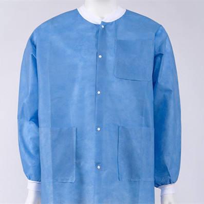 PP SMS Hospital Uniforms Doctor Nurse Surgical Medical White Lab Coat Scrub Suit Adult Kids Chemistry Lab Suit