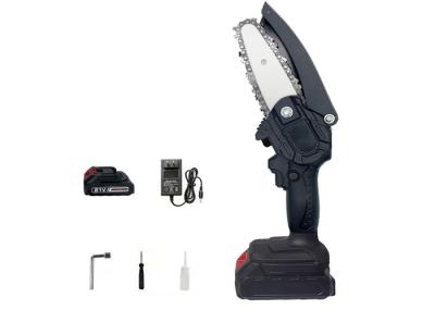 4 Inch Mini Cordless Electric Chainsaw Portable For Wood Cutting