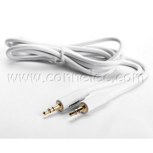 original Pisen double 3.5MM stereo audio cable, 3.5mm stereo audio cable