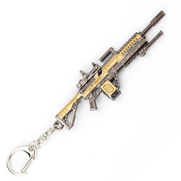 Custom Zinc Alloy Mini Gun Keychains 11CM  Apex Legends Devotion