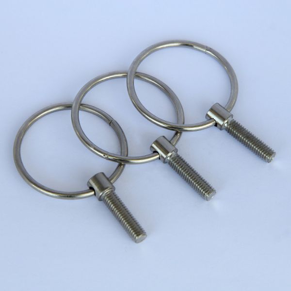 Non Standard Stainless Steel Eye Screw M6x16 Size Cold Forging C1022 Material