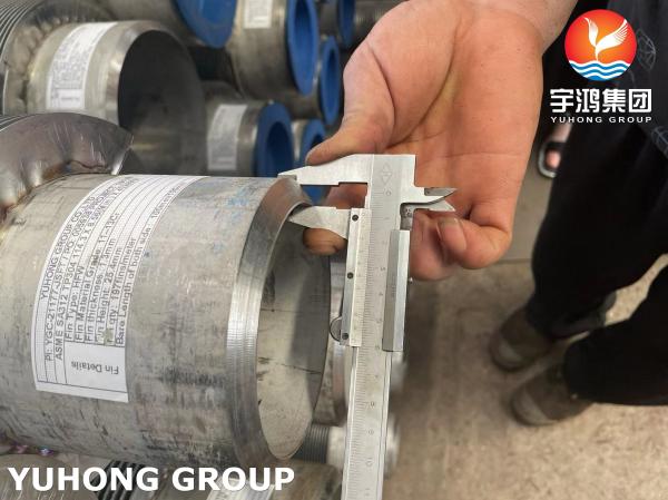 ASME SA213 TP304 Tubos sem costura de aço inoxidável 11-13 Cr Fin HF Tubos de soldagem para a indústria do cimento
