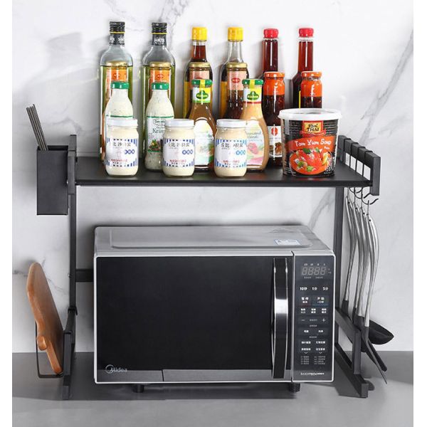 Stainless Steel Countertop Kitchen Rack , Microwave Oven Shelf Rack OEM ODM