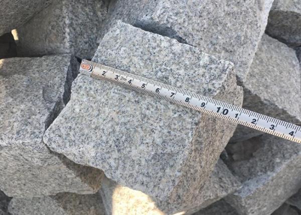 Grey White Granite Paving Stones , Custom Surface Patio / Garden Stepping Stones