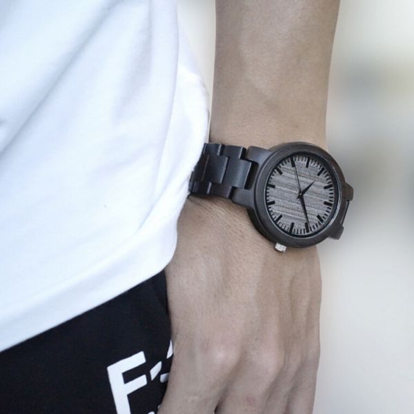 Одобренный КЭ РОХС деревянного дозора творческих естественных чернокожих человеков водоустойчивый