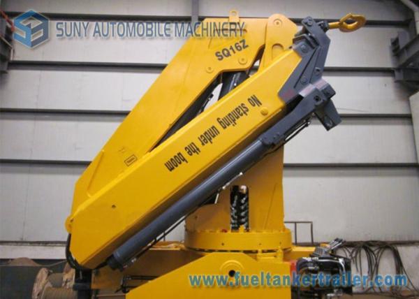 Knuckle Boom 16 Ton Heavy Duty Crane Truck with Folding Arm SQ16ZA4