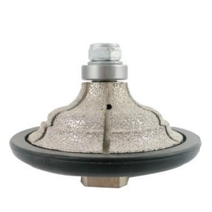 High Stability Brazed Diamond Router Bit For Grinding And Polishing Tiles
