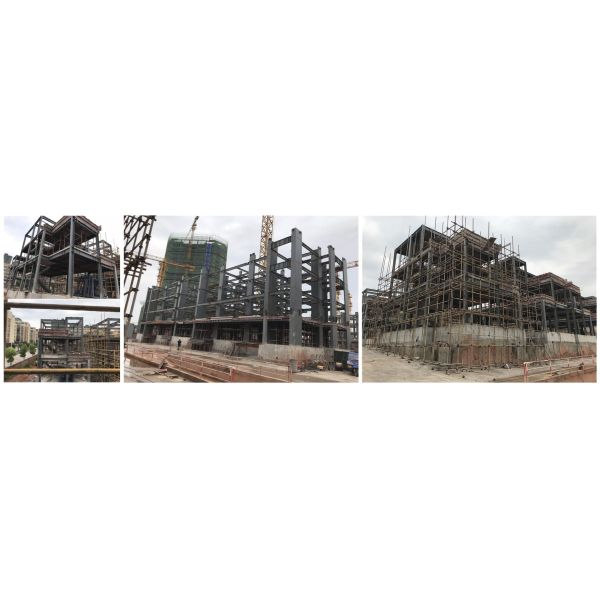 Estrutura de aço pré-fabricada durável do quadro do metal multi - construção residencial do andar