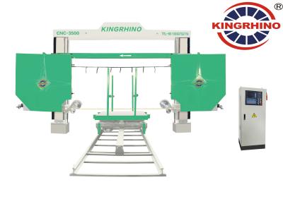 CNC-3500 mono Diamond Wire Saw Cutting Machine para o bloco