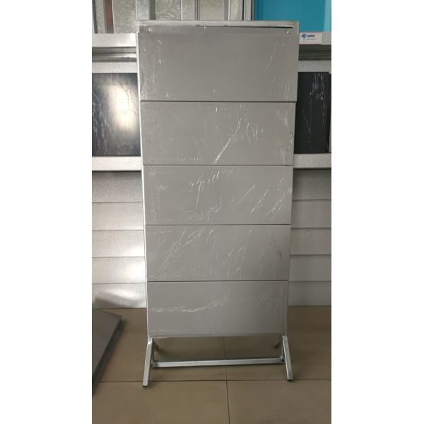 Construction de bâtiments extérieure de dégrossissage en aluminium de revêtement mural de systèmes de revêtement en métal de façade d'acier inoxydable