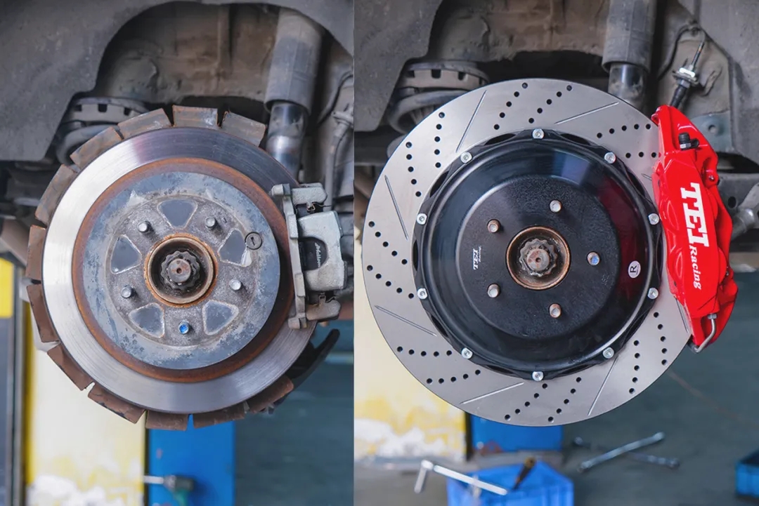 Передний задний большой тормозный калибр Kit One - Piece Forged Caliper Brake For FX35 FX36 FX45 FX50 20