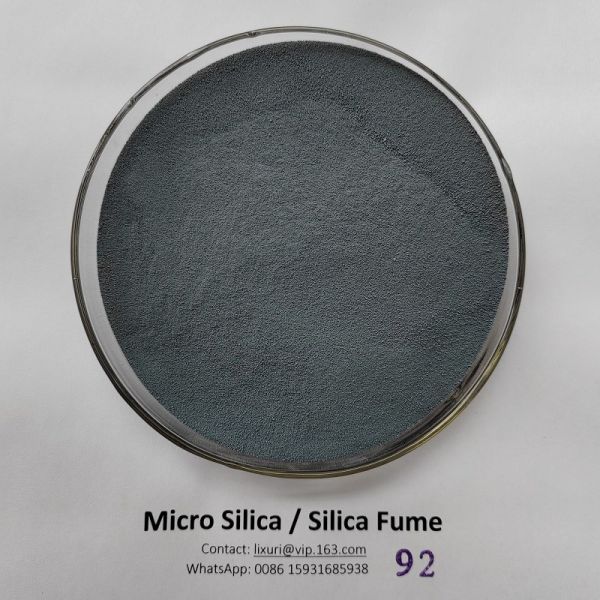 densified silica fume micro silica fly ash 92% for cement and concrete mixture