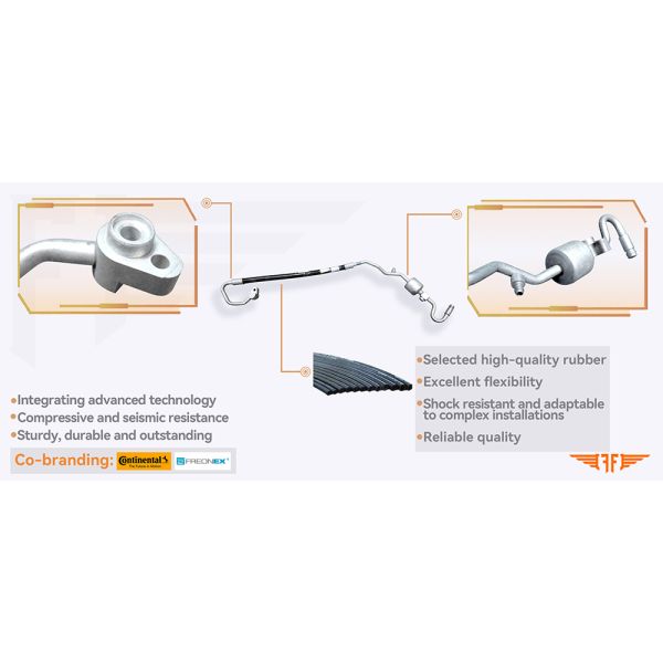 Ford Transit ET71-19972-JA Courier 1.6T Discharge AC Hose For 14-16