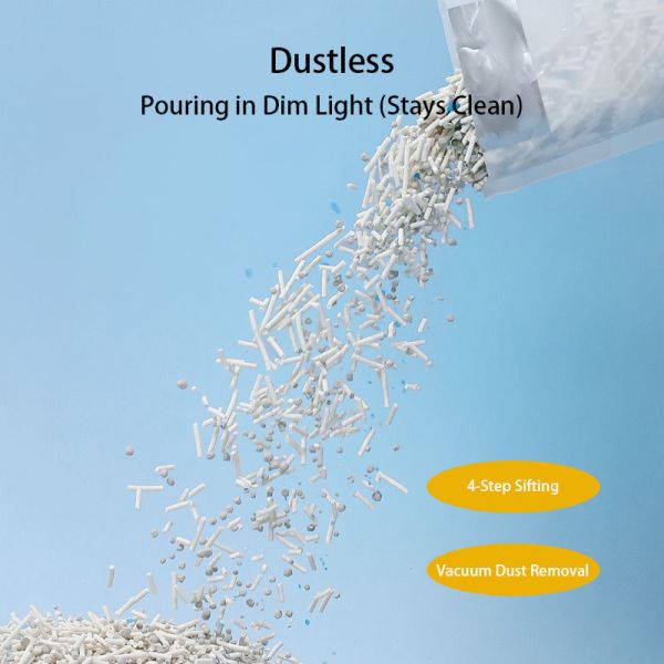 OEM/ODM Mixed Cat Litter Sand Dust-Free Natural Sustainable Low Tracking Eco-Friendly Pet Supply