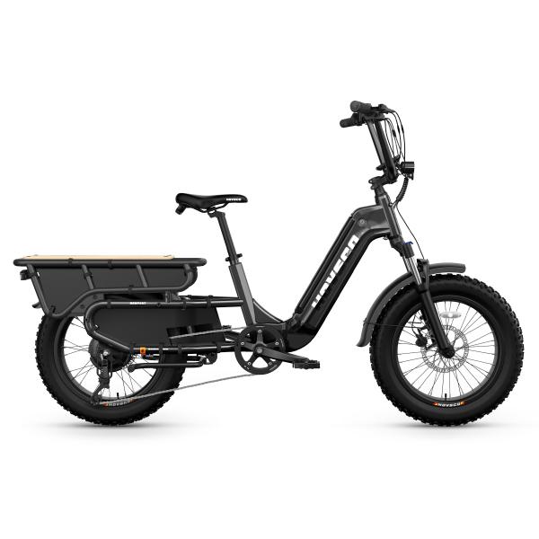 Sturdy 750W All-Terrain Fat Tire Cargo E-bike Perfect for Family Groceries and School Runs Fat Bike