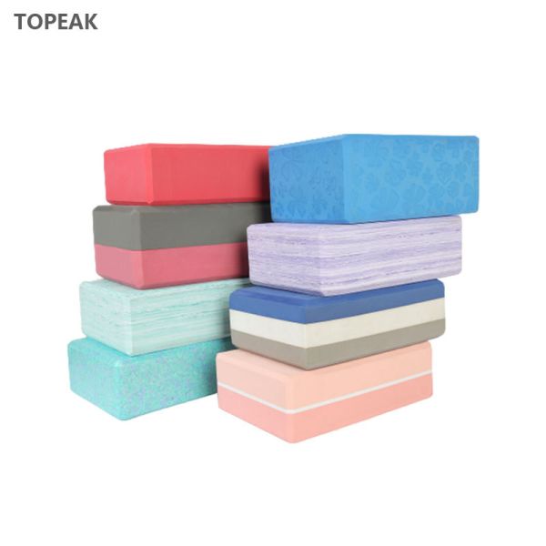 Soft Yoga Block 4 Inch 5 Cm Eva Yoga Brick For Back Pain