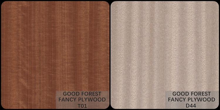 Доска переклейки Makore причудливая лощит подгонянную переклейку Mahogany Sapele