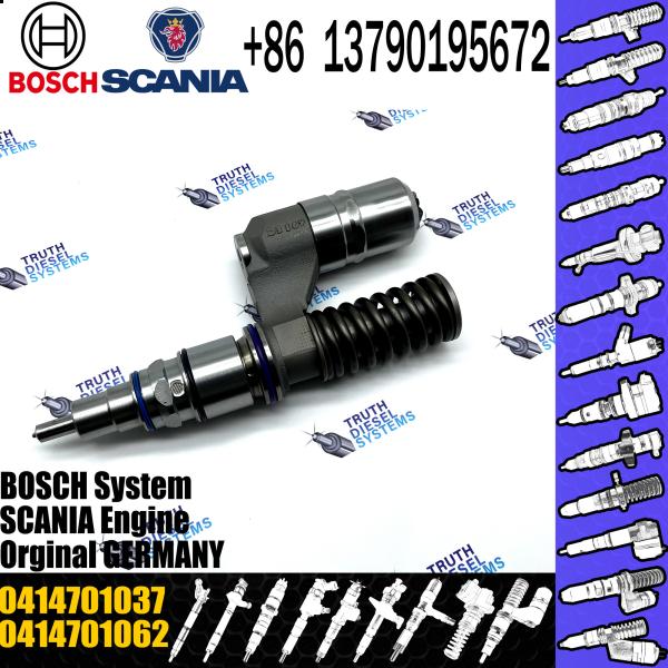 Injetor BOSCH 0414701037 0414701062 Combustível Diesel Unidade de bomba 0414701037 0414701062 1766549 para motor Scania