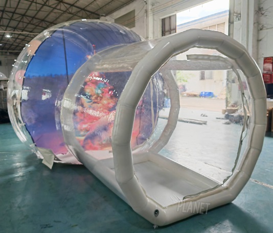 Надувный снежный шар Надувный отскакивающий дом Снежный шар Надувный рождественский снежный шар Для рождественского украшения