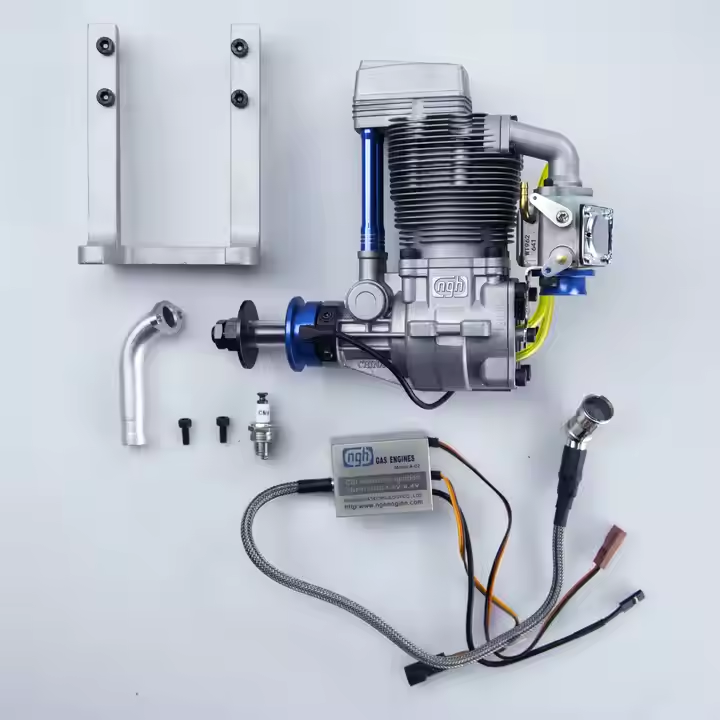 NGH GF38 4-Stroke 38cc Plastic Gasoline Engine Motor for RC Fixed Wing Drone UAV Accessories