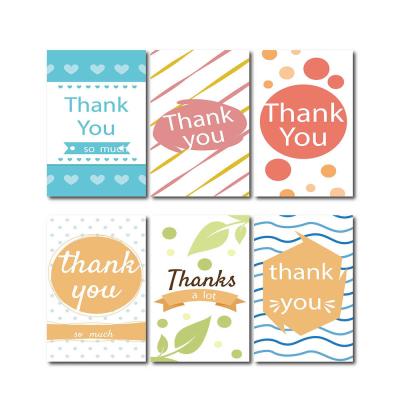 Paper Custom Card Printing Colorful Business Thank You Cards Offset Printing