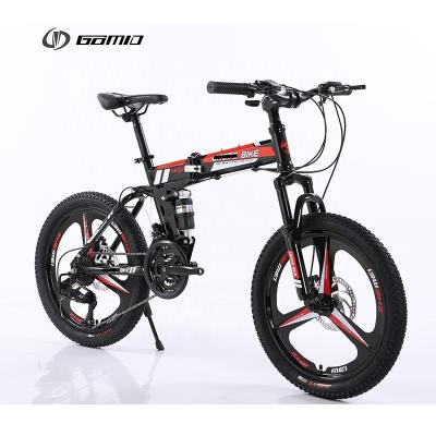 GOMID 20 Inch Children Mountainbike Full Suspension Bike Custom Kids' Gear Cycle Foldable
