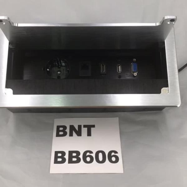 Factory Hot Sales flush mount electrical desktop power socket box