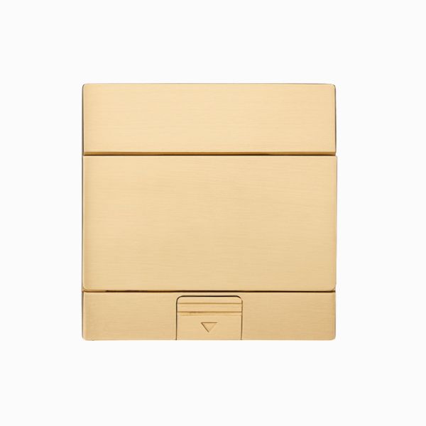 Flip Lid Cover Floor Box Kit 1 Gang Cover Tamper Weather Resistant Receptacle Outlets