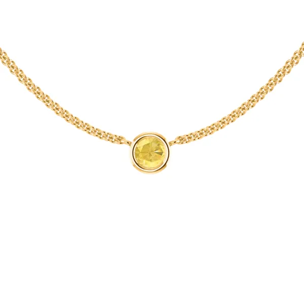 Yellow Sapphire Raw Material Lab-Created  for Jewelry Manufacturing