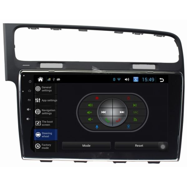 Ouchuangbo autoradio DVD GPS stereo multimedia android 4.2 VW golf 7 support 4 core canbus aux