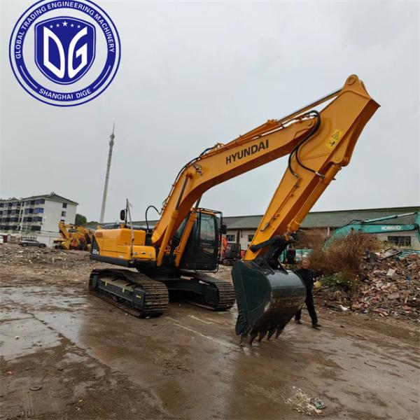 Used Hyundai 22 Ton Excavator 220LC-9S Hydraulic Crawler Excavator