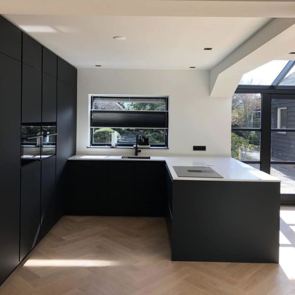 E0 de madera contrachapada mat laminada de la placa de partículas de la caja plana de la caja de la bañera de vidrio MDF