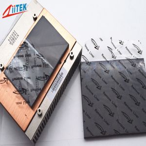 Remplisseur thermique gris pour ordinateur portable