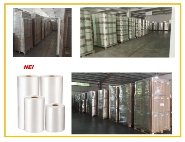 Glossy BOPP Thermal Lamination Film 3 Inch Paper Core