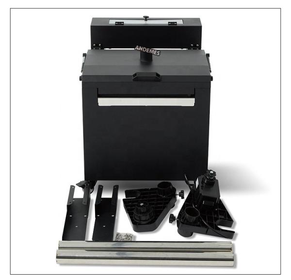 Impressora A3 DTF com suporte OEM Envio rápido e aquecimento em pó Forno de cura para todos os tecidos