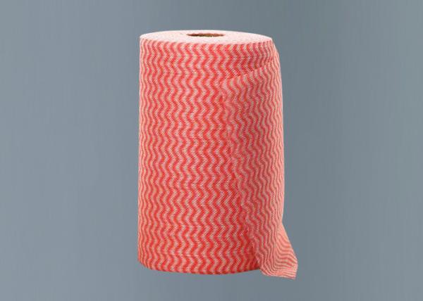 Dishcloth Non Woven Wipes , Microfiber Floor Cleaning Rags Spunlace Material