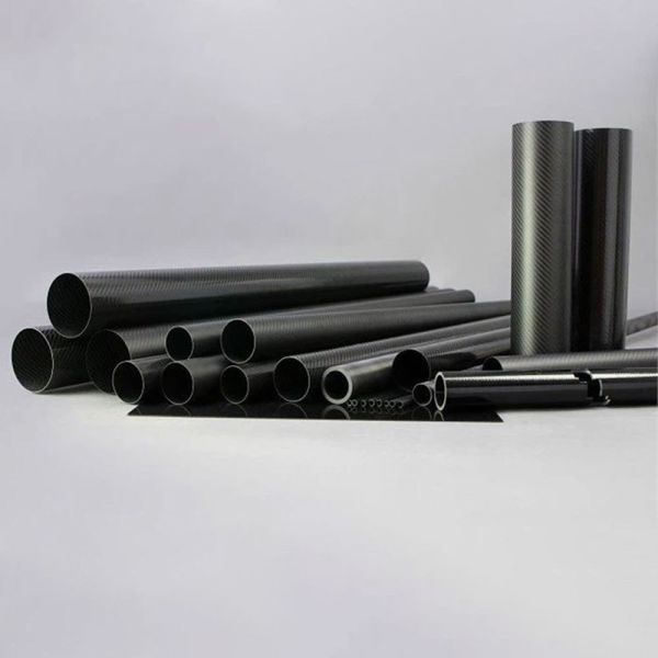 Lightweight High-Strength Carbon Fiber Tube with Custom Length Available for Structural Applications