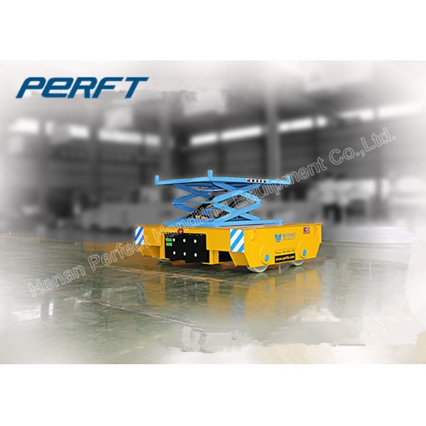 scissor гидравлическая поднимаясь тележка переноса переноса батареи рельса тяжел